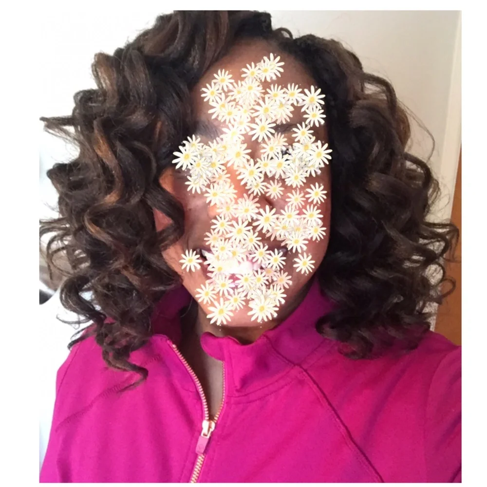 Harlem 125 Kima Braid Wind Wave 08" (KWW08) Color 4 Dark Brown - Picture 4 of 16
